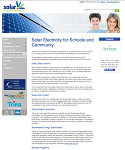 Solar Inception Page [www.solarinception.com.au]